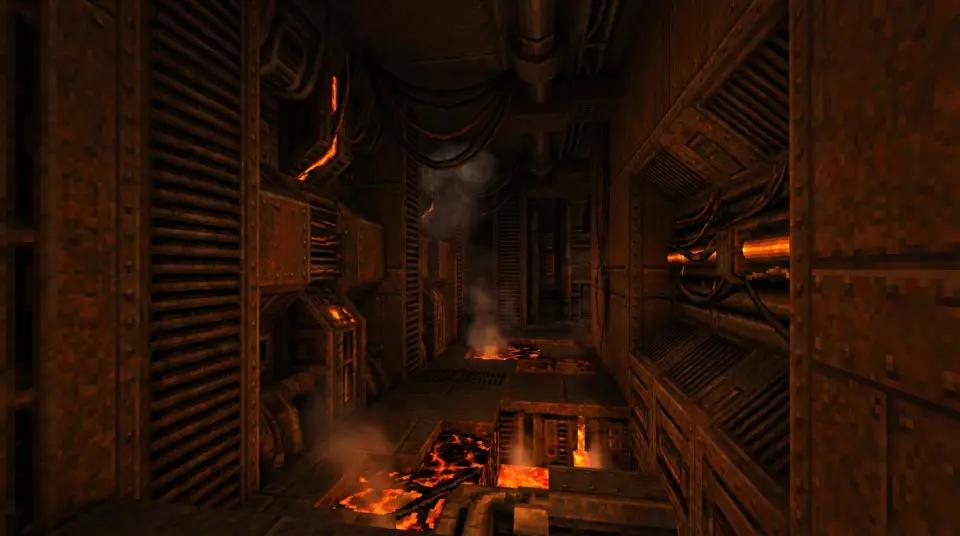 Quake multiplayer arena background